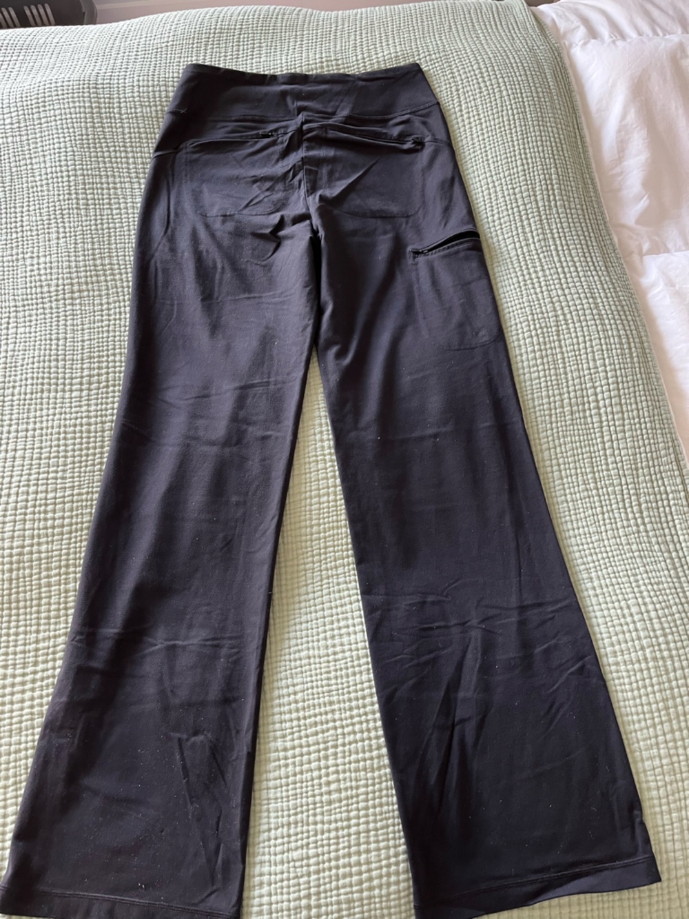 Duluth Trading Co Women's Black Stretch Leggings